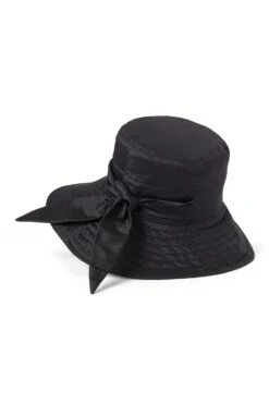 Brigitte Silk Sun Hat -Lock & Co Hatters Sales BRIGITTE SILK SUN HAT BLACK 1