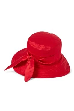 Brigitte Silk Sun Hat -Lock & Co Hatters Sales BRIGITTE SILK SUN HAT RED 1