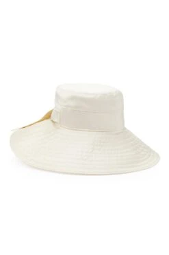 Clemence Silk Sun Hat -Lock & Co Hatters Sales CLEMENCE SILK SUN HAT CREAM 1