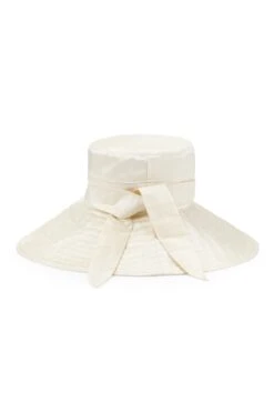 Clemence Silk Sun Hat -Lock & Co Hatters Sales CLEMENCE SILK SUN HAT CREAM 2