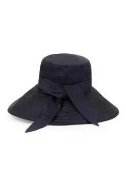 Clemence Silk Sun Hat -Lock & Co Hatters Sales CLEMENCE SILK SUN HAT NAVY 2