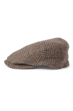 Drifter Glen Check Flat Cap 7 Drifter Glen Check Flat Cap -Lock & Co Hatters Sales DRIFTER GLEN CHECK FLAT CAP PRODUCT SHOT 3