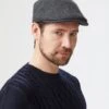 Escorial Wool Grosvenor Flat Cap