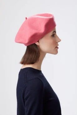 French Beret -Lock & Co Hatters Sales FrenchBeret pink 27398