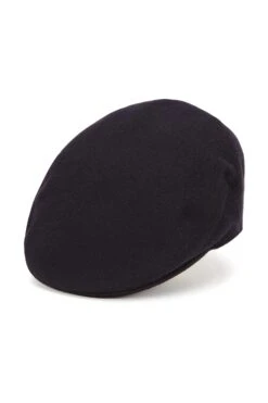 Gill Cashmere Flat Cap -Lock & Co Hatters Sales GILL CASHMERE FLAT CAP NAVY 1