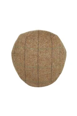 Gill Tweed Flat Cap -Lock & Co Hatters Sales GILL TWEED FLAT CAP PATTERN 1 Product Shot 3