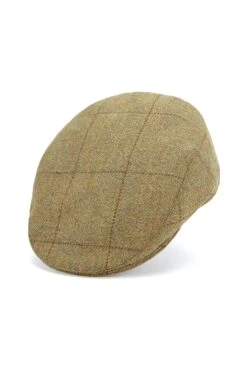 Gill Tweed Flat Cap -Lock & Co Hatters Sales GILL TWEED FLAT CAP PATTERN 2 Product Shot 1
