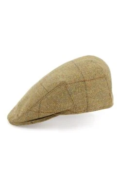 Gill Tweed Flat Cap -Lock & Co Hatters Sales GILL TWEED FLAT CAP PATTERN 2 Product Shot 2