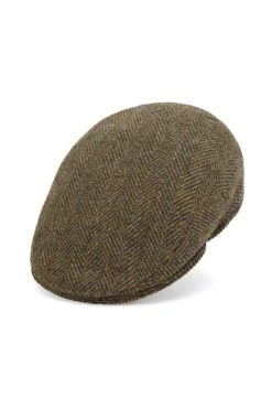 Gill Tweed Flat Cap -Lock & Co Hatters Sales GILL TWEED FLAT CAP PATTERN 5 Product Shot 1