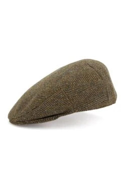 Gill Tweed Flat Cap -Lock & Co Hatters Sales GILL TWEED FLAT CAP PATTERN 5 Product Shot 2