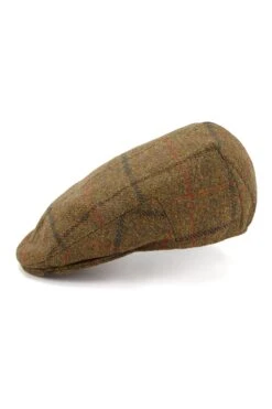 Gill Tweed Flat Cap -Lock & Co Hatters Sales GILL TWEED FLAT CAP PATTERN 6 Product Shot 2