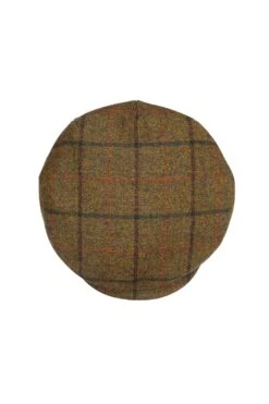 Gill Tweed Flat Cap -Lock & Co Hatters Sales GILL TWEED FLAT CAP PATTERN 6 Product Shot 3