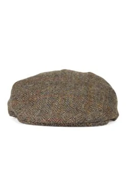 Gill Tweed Flat Cap -Lock & Co Hatters Sales GILL TWEED FLAT CAP PATTERN 8 Product Shot 3