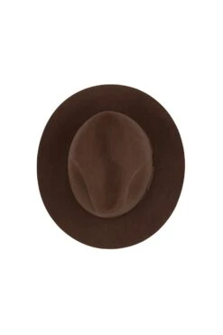Haydock Fedora -Lock & Co Hatters Sales HAYDOCK TRILBY BROWN Product Shot 3