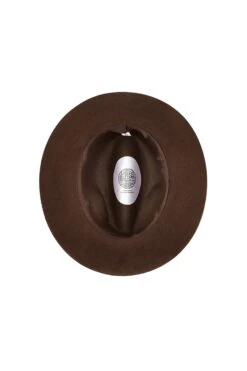 Haydock Fedora -Lock & Co Hatters Sales HAYDOCK TRILBY BROWN Product Shot 4