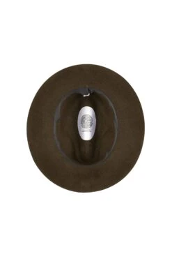 Haydock Fedora -Lock & Co Hatters Sales HAYDOCK TRILBY GREEN Product Shot 4