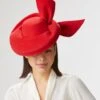 Hedy Red Percher Hat