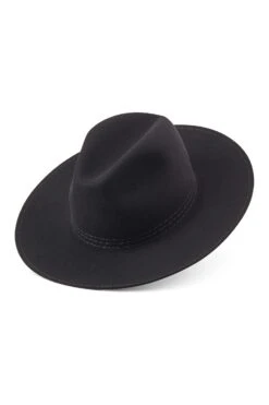 Hepworth Black Fedora -Lock & Co Hatters Sales HEPWORTH BLACK FEDORA 1