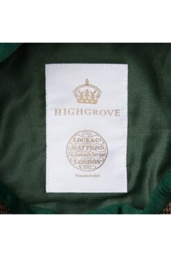 Highgrove Green Bakerboy Cap -Lock & Co Hatters Sales HIGHGROVE BAKERBOY LINING AND LABEL da9610f1 4cc1 4548 b4bd 7d88e0cad33f