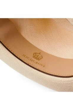 Highgrove Panama -Lock & Co Hatters Sales HIGHGROVE PANAMA DETAIL 1