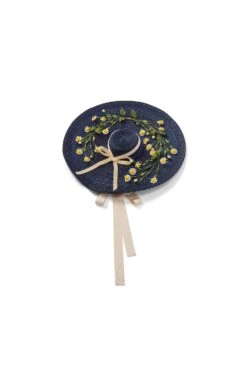 Kalahari Boater -Lock & Co Hatters Sales KALAHARI BOATER NAVY 1