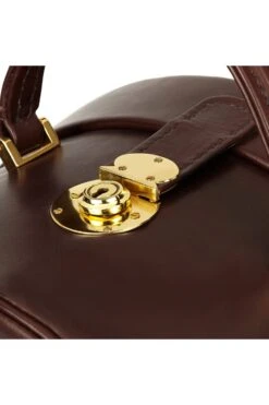 Leather Hat Box -Lock & Co Hatters Sales LEATHER HAT BOX BROWN 3