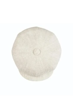 Linen Muirfield Bakerboy Cap -Lock & Co Hatters Sales LINEN MUIRFIELD BAKERBOY CAP Product Shot 3