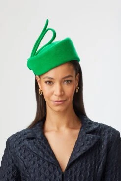 Mayfair Pillbox Hat -Lock & Co Hatters Sales MAYFAIR PILLBOX HAT GREEN EDITED 2