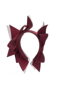Montrose Headband -Lock & Co Hatters Sales MONTROSE HEADBAND BURGUNDY