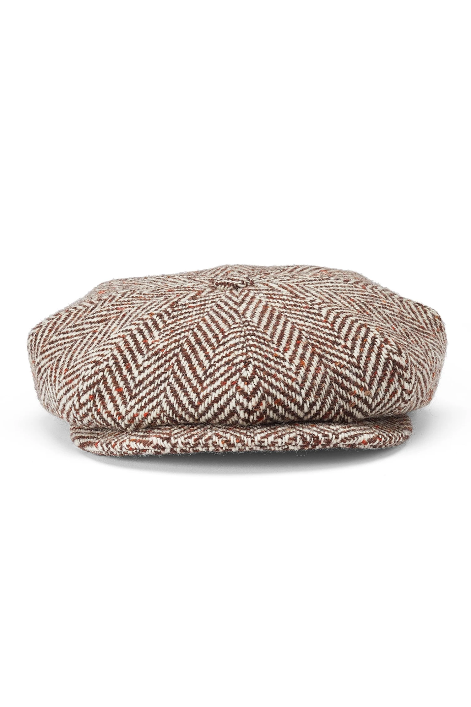 Muirfield Herringbone Bakerboy Cap 6 Muirfield Herringbone Bakerboy Cap - Image 6