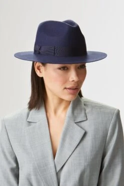 Noah Trilby -Lock & Co Hatters Sales NOAH TRILBY NAVY EDITED