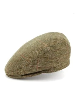 Oslo Tweed Flat Cap -Lock & Co Hatters Sales OSLO TWEED FLAT CAP PATTERN 1 Product Shot 2