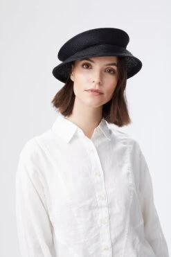 Pack'n'Go Collapsible Sun Hat -Lock & Co Hatters Sales PACK N GO COLLAPSIBLE SUN HAT BLACK EDITED 1