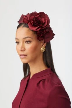 Phillimore Headband -Lock & Co Hatters Sales PHILLIMORE HEADBAND BURGUNDY EDITED 1