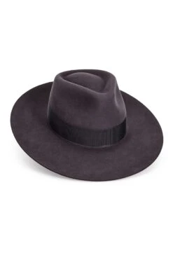 Portobello Fedora -Lock & Co Hatters Sales PORTOBELLO FEDORA GREY 1