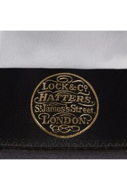 Prague Fedora -Lock & Co Hatters Sales PRAGUE FEDORA DETAIL 1