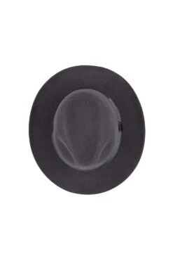 Prague Fedora -Lock & Co Hatters Sales PRAGUE FEDORA GREY Product Shot 3