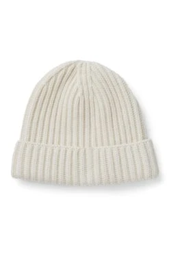 Rannoch Cream Cashmere Beanie -Lock & Co Hatters Sales RANNOCH CREAM CASHMERE BEANIE
