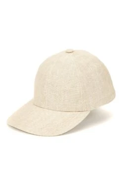 Rimini Baseball Cap -Lock & Co Hatters Sales RIMINI BASEBALL CAP BEIGE Product Shot 1
