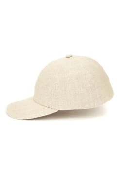 Rimini Baseball Cap -Lock & Co Hatters Sales RIMINI BASEBALL CAP BEIGE Product Shot 5