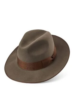 Lock & Co Hatters Sales -Lock & Co Hatters Sales ST JAMES S FEDORA KHAKI Product Shot 1
