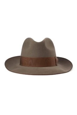 St James's Fedora -Lock & Co Hatters Sales ST JAMES S FEDORA KHAKI Product Shot 3