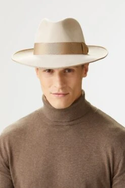 St James's Beige Fedora -Lock & Co Hatters Sales STJAMES SFEDORA BEIGE