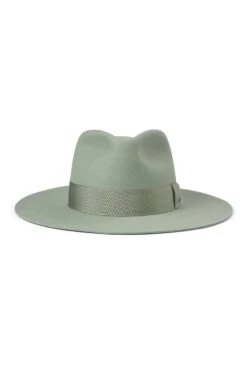 Toni Green Flat-Brim Fedora -Lock & Co Hatters Sales TONI GREEN FLAT BRIM FEDORA 3
