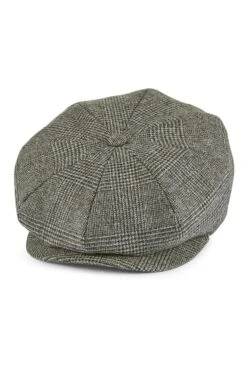 Tremelo Bakerboy Cap -Lock & Co Hatters Sales TREMELO BAKERBOY CAP GREY Product Shot 1