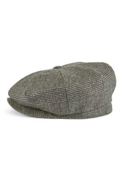Tremelo Bakerboy Cap -Lock & Co Hatters Sales TREMELO BAKERBOY CAP GREY Product Shot 2