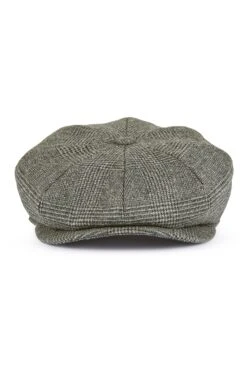 Tremelo Bakerboy Cap -Lock & Co Hatters Sales TREMELO BAKERBOY CAP GREY Product Shot 3