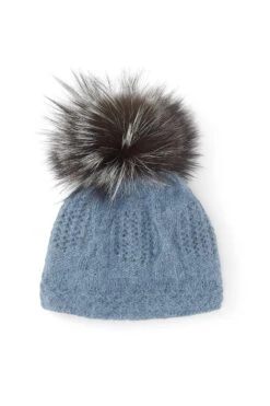 Verbier Beanie -Lock & Co Hatters Sales VERBIER BEANIE DUSTY BLUE