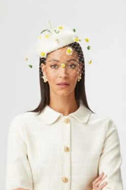 Victoria Beret -Lock & Co Hatters Sales VICTORIA BERET IVORY EDITED