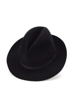 Voyager Rollable Trilby -Lock & Co Hatters Sales VOYAGER ROLLABLE TRILBY BLACK Product Shot 1